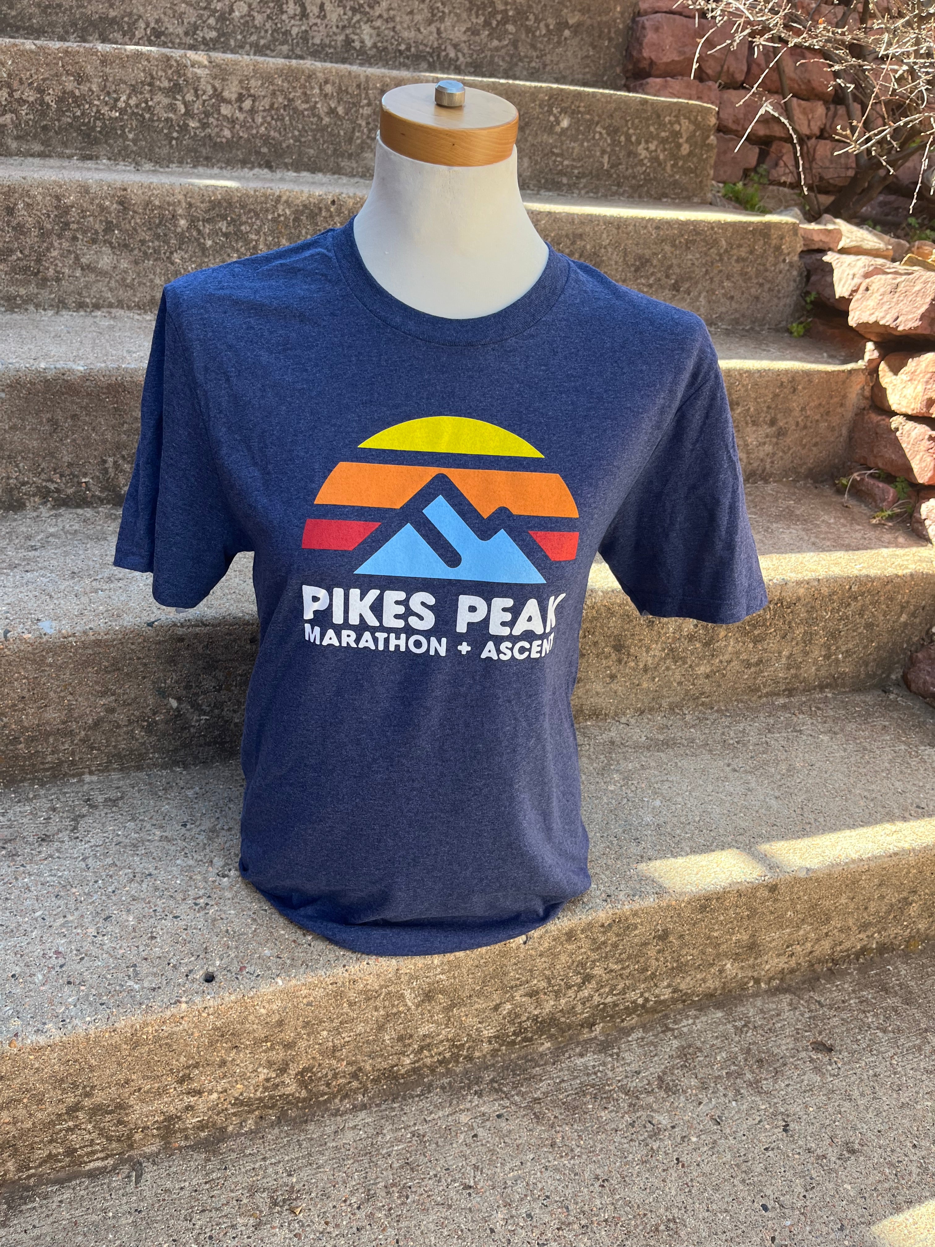 District CO Colors Men's Short Sleeve Blue