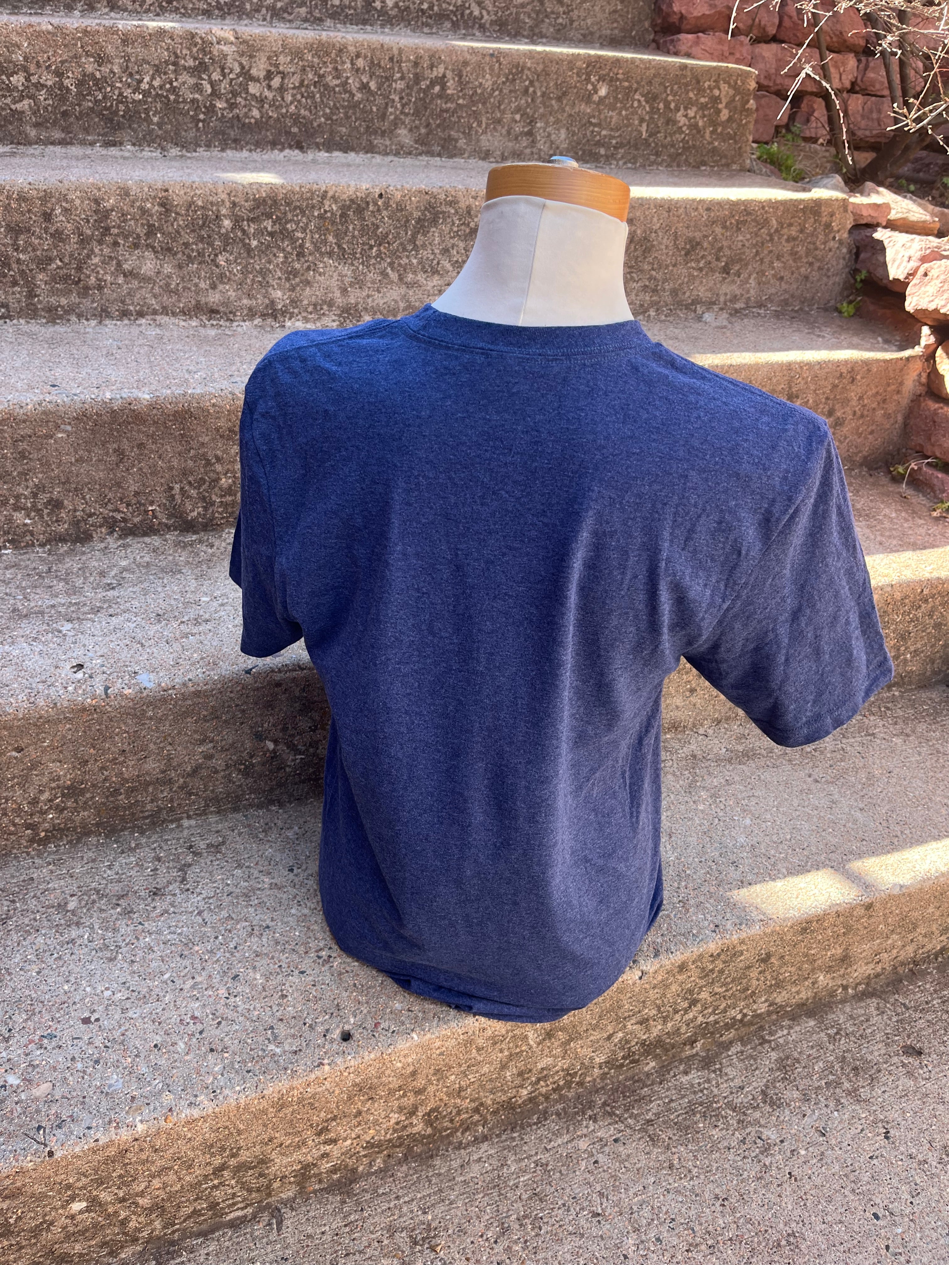 District CO Colors Men's Short Sleeve Blue