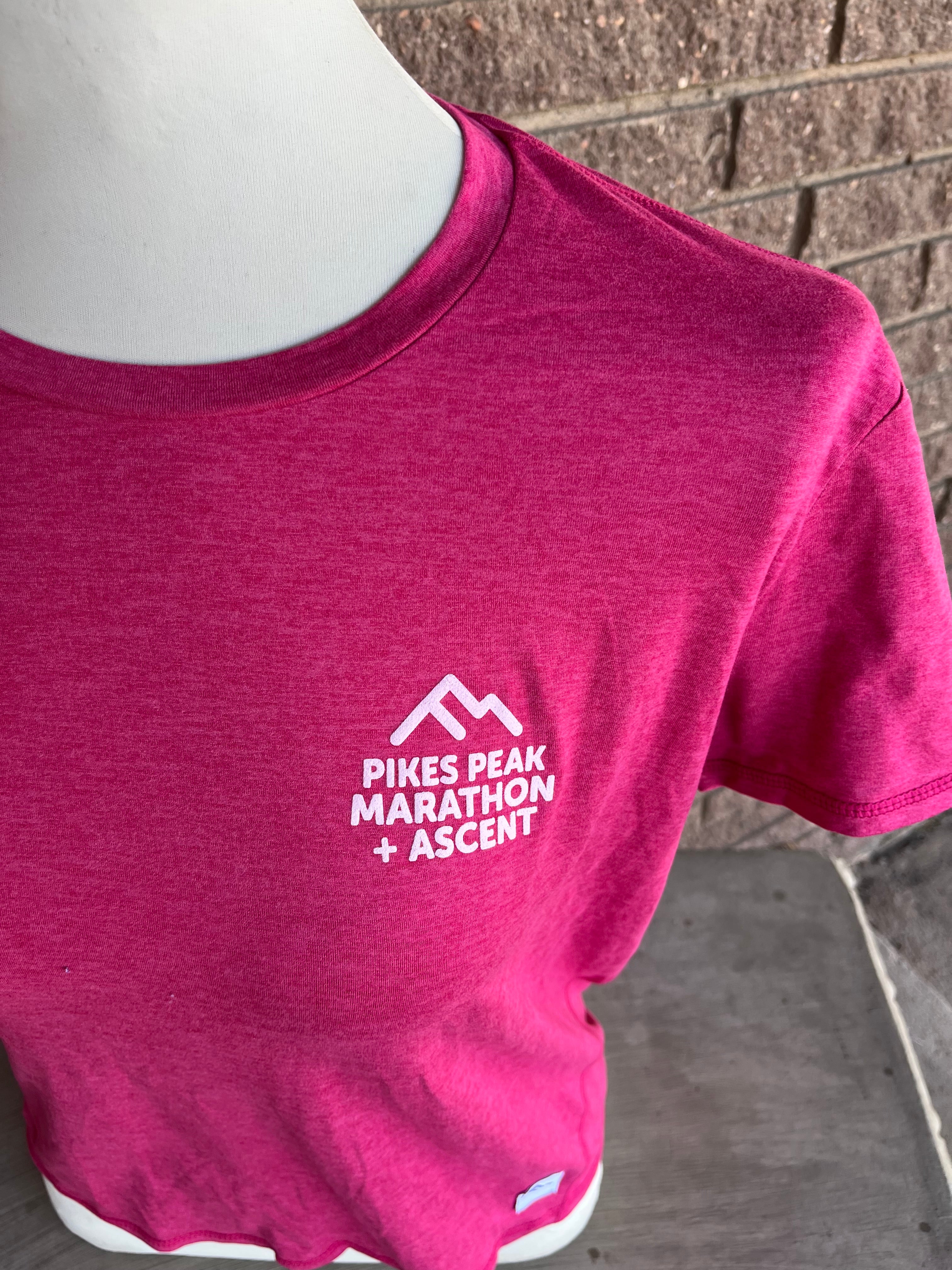 Women's Short Sleeved PPMA Pink