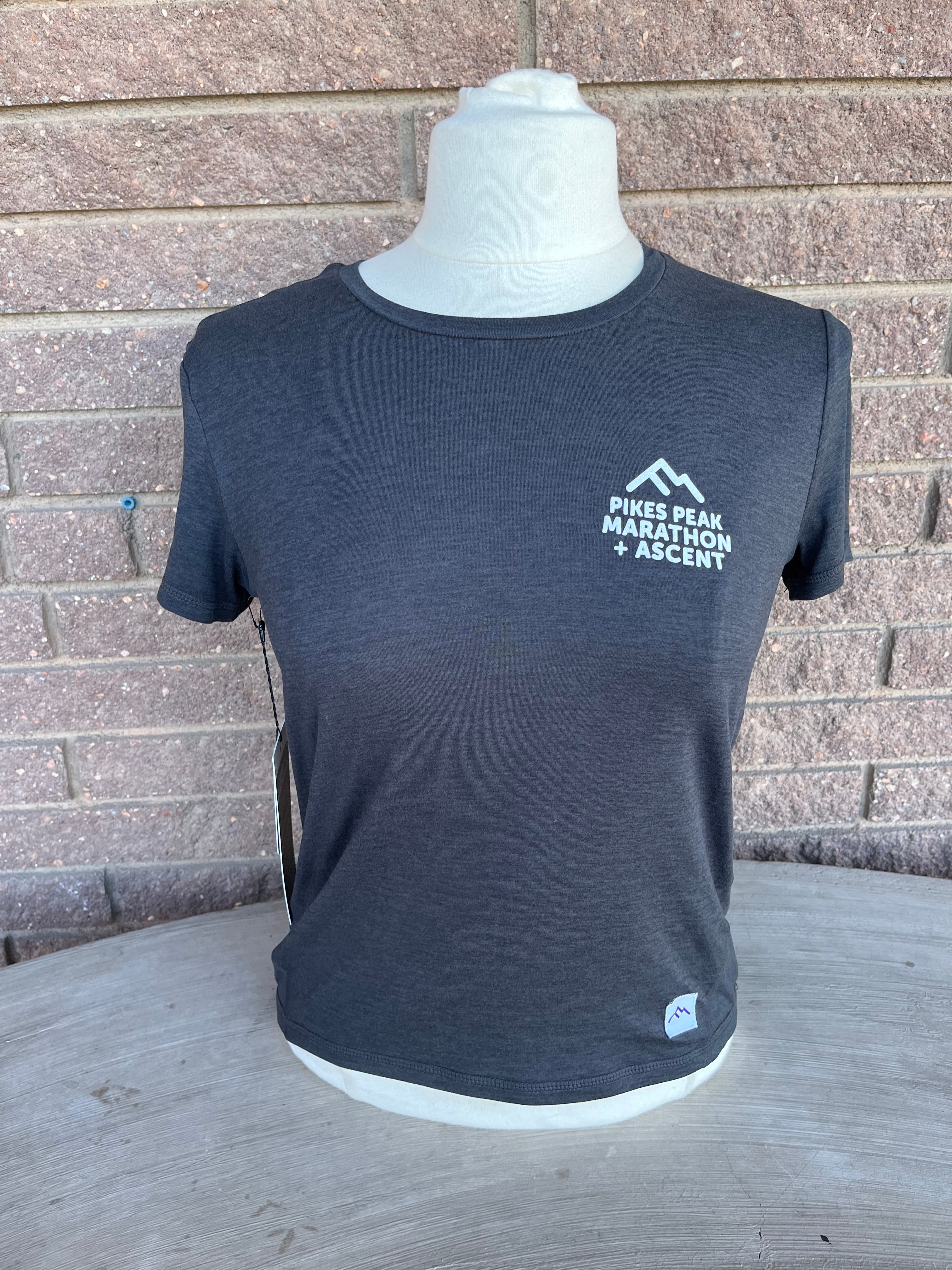 Women's Short Sleeved PPMA Black